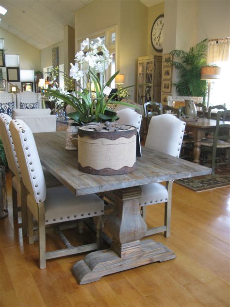 Fall in love with the loratti gray square dining room table by direct express by ashley at nashco furniture and mattress, a family owned business proudly serving nashville, tn and surrounding areas! Best Of French Farmhouse Kitchen Table | Farmhouse dining ...