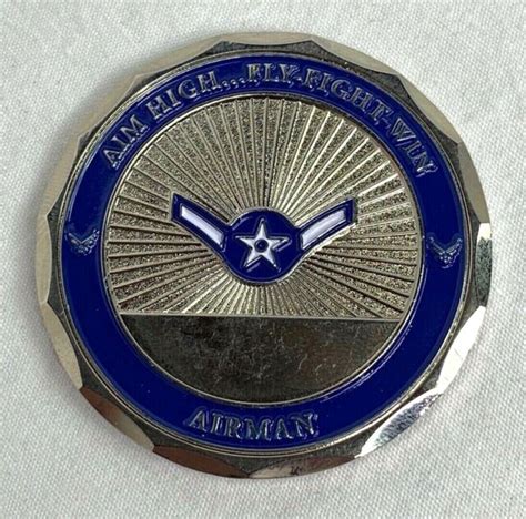 Us Air Force Airmans Challenge Coin Ebay