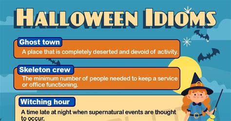 15 Halloween Idioms In English You Should Know • 7esl