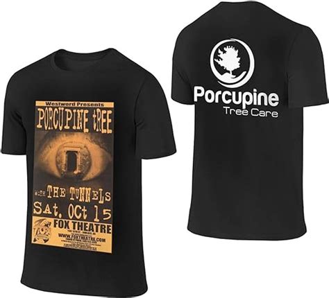 Porcupine Tree Mens T Shirt Two Sides Print Crewneck Black 6xl Amazon