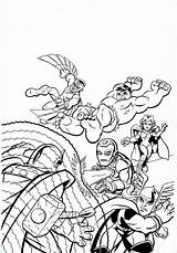 Coloring Pages Marvel Superhero Squad Super Hero Book Chibi Kids Sheets Az Popular Comments Coloringhome Template sketch template