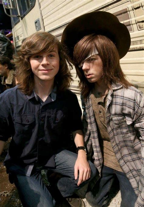 Chandler Riggs Aka Carl Chandler Riggs Chandler Riggs The Walking