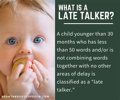 Facts About Late Talkers Heart And Soul Speech Therapy