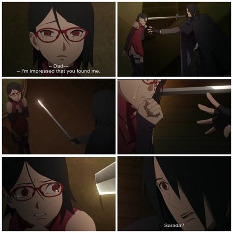 Sasuke And Saradas First Meeting After Years Sasuke Didnt Recognize