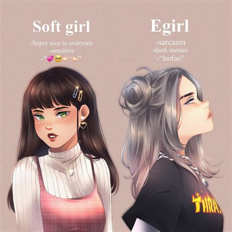 That Weeb Friend 🌚⁣ ⁣🌸🌸🌸 ⁣ Cute Art Styles Type Of Girlfriend