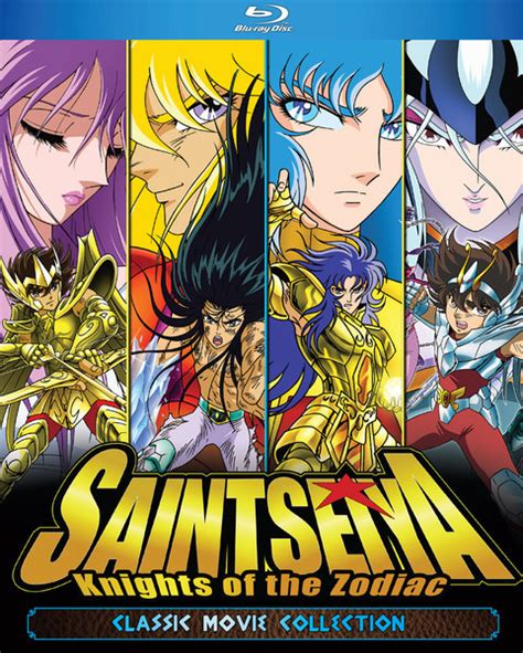 Saint Seiya Knights Of The Zodiac Classic Movie Collection Blu Ray