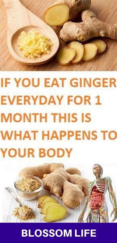 IF You Eat Ginger Everyday For Month This Is What Happens To Your Body With Images Day