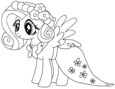 Manualidades Dibujos Para Colorear De My Little Pony