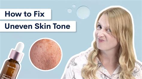 How To Fix Uneven Skin Tone Beauty In Pajamas Youtube