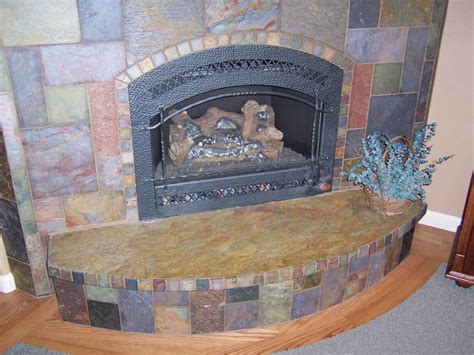 Design Tile And Stone Custom Stone Fireplace Gallery