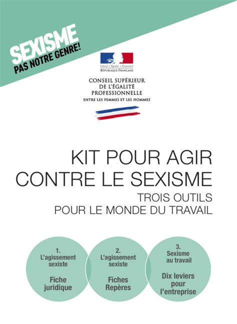 Kit Pour Agir Contre Le Sexisme Stop Au Sexisme