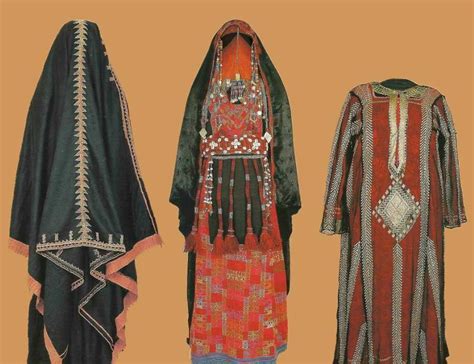 Egypts Sinai Traditional Colourful Dress Of Bedouin People Egyptian