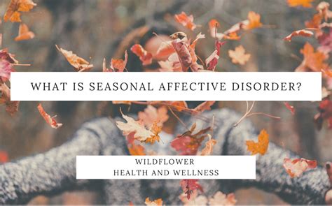 Seasonal Affective Disorder Wildflower Health And Wellness