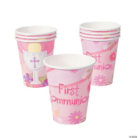 Pink First Communion Cups Discontinued
