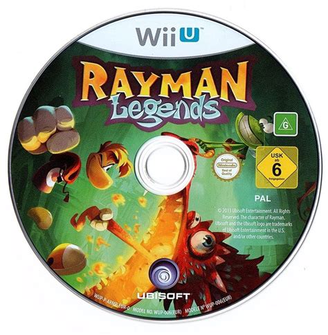 Rayman Legends 2013 Wii U Box Cover Art Mobygames