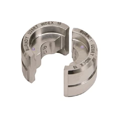 Burndy Uk112t Hexagonal Non Butting Stainless Steel Twin Die Lug