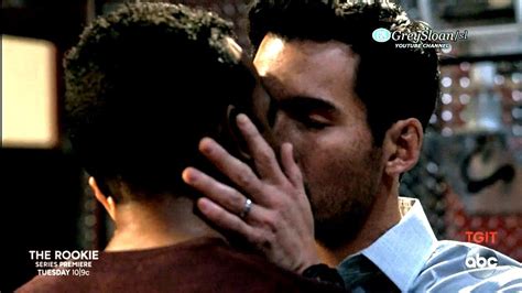 station 19 2x02 travis and grant kiss and talk youtube