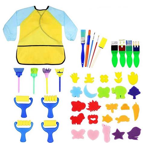 Painting Kits For Kidsearly Learning Kids Paint Set 42 Pcs Of Fun