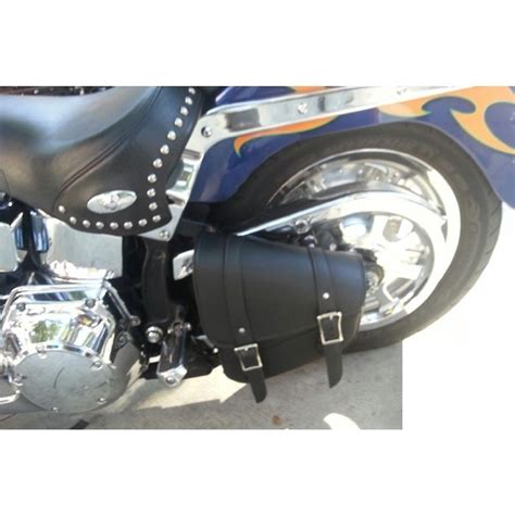 Motorcycle Swing Arm Bag Left Side Softail Sportster Chopper