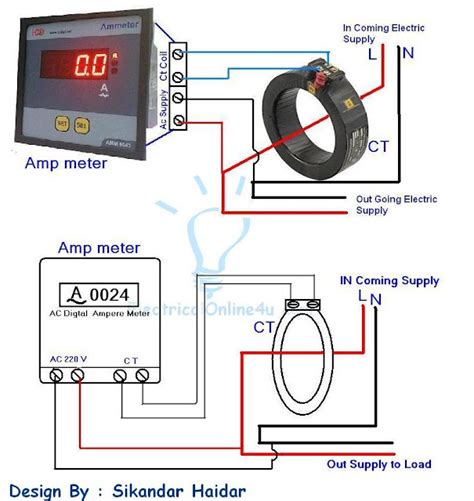 Ampere Meter Circuit Diagram
