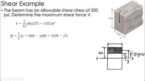 Shear stress will act opposite to the direction of flow but the wall will feel the stress in the direction of flow due to newton 3rd law. Mechanics of Materials Example: Transverse Shear - YouTube