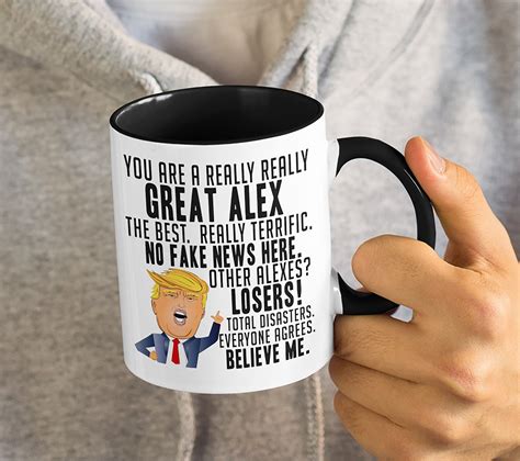 Personalized Funny Trump Coffee Mug Custom Name Trump Mug Etsy Uk