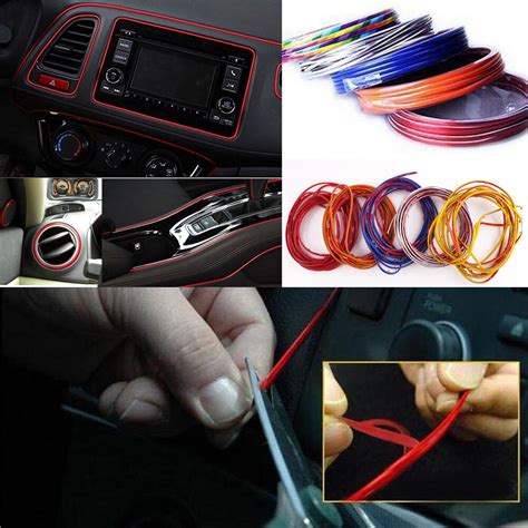 Car interior accessories └ car accessories └ vehicle parts & accessories all categories antiques art baby books, comics & magazines business, office & industrial cameras & photography cars, motorcycles & vehicles clothes. 5M Point Edge Gap Line Car Interior Accessories Molding ...