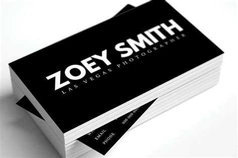 13 Free Business Card Templates For Photographers