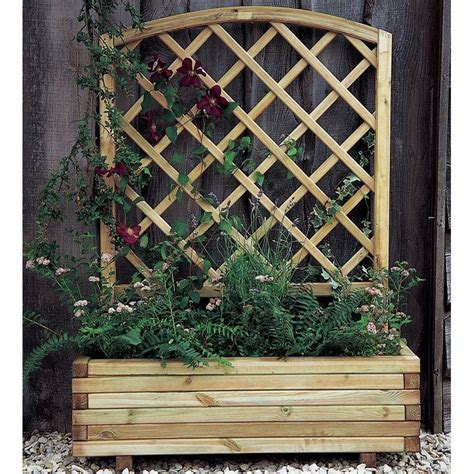 30 Pretty Privacy Fence Planter Boxes Ideas To Try Wooden Planters