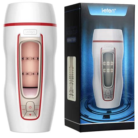 Leten Automatic Pumping Electric Intelligent Masturbation Cup Male Masturbator Sex Toys For Men