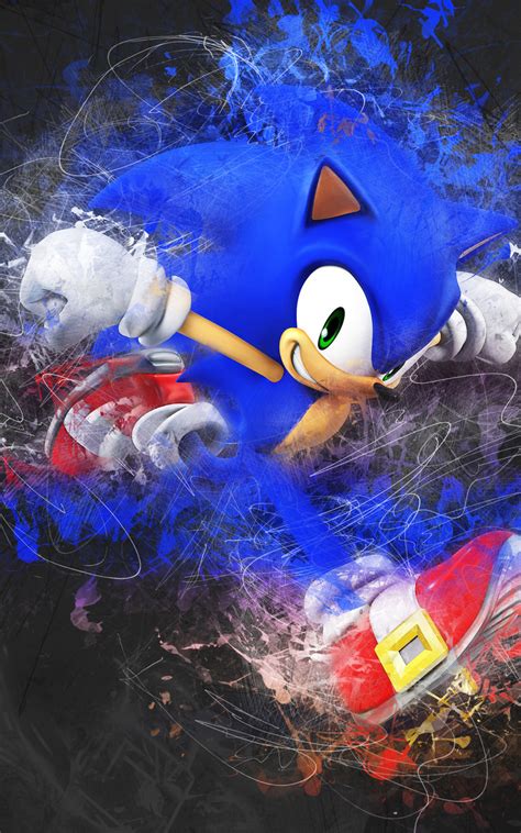 Find sonic the hedgehog wallpapers hd for iphone. 800x1280 Sonic 4k Nexus 7,Samsung Galaxy Tab 10,Note ...