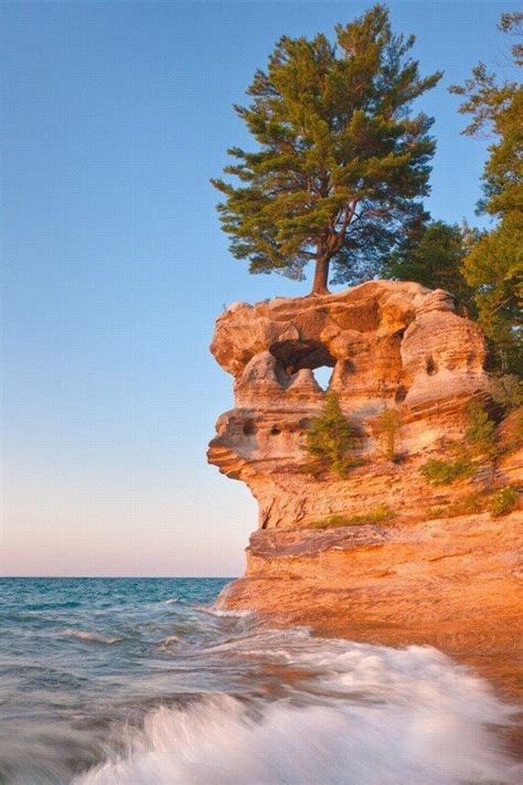 Chapel Beach Melstrand Mi Picture Rocks Pictured Rocks National