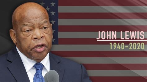 John Lewis Civil Rights Icon Congressman For 33 Years Dead At 80