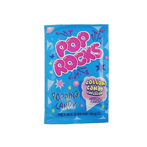 Pop Rocks Cotton Candy 95 G Candy Store