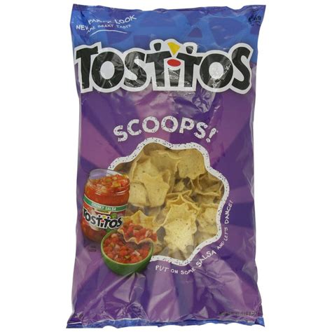 Frito Lay Tostitos Scoops Tortilla Chips 22 Oz