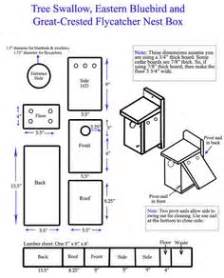 Backyard boys woodworking bbw12 wood duck house. Eastern Bluebird Nest Box plans | Nesting boxes and Bird feeders | Pinterest