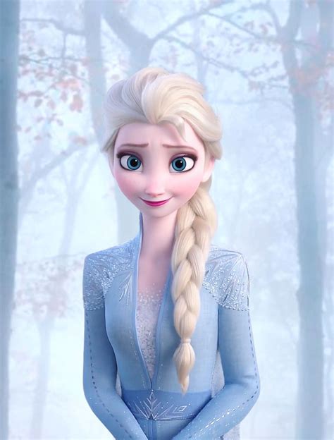 A Very Kind Smile Of Elsa Rfrozen
