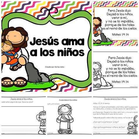 Jesusamaalosnic3b1os 1600×1600 Temas Para Niños