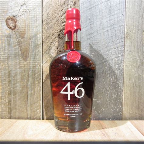 Makers mark bourbon whisky 1l. Makers Mark 46 Bourbon 750ml - Oak and Barrel