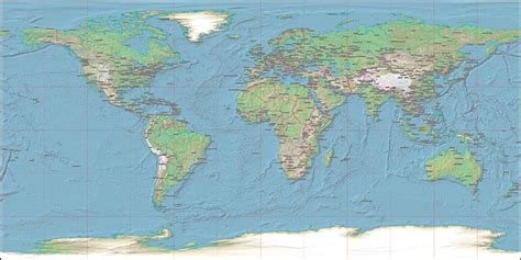 World Maps Relief Maps And Vector Maps