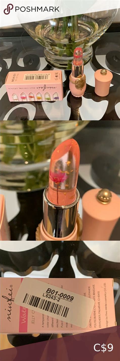 How to make lipoil with gold flakes | entrepreneur life. Clear Lipstick with Flower and Gold Flakes Inside | Clear lipstick with flower, Gold flakes, Lip ...