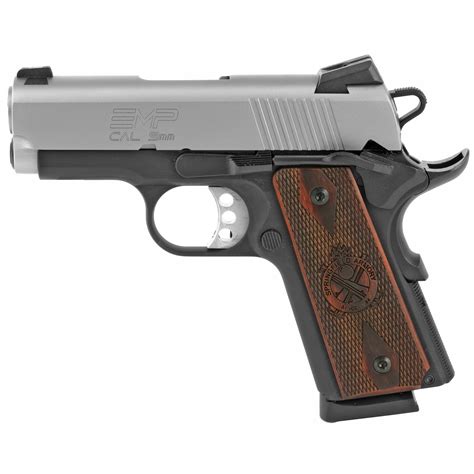 Springfield Armory 1911 Emp Stainless 9mm Ca Compliant · Dk Firearms