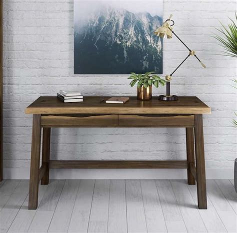 Pike And Main Whitley Live Edge Writing Desk Retail 49900 Plus Tax