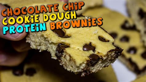 Easy Cookie Dough Protein Brownies Or Blondies Youtube