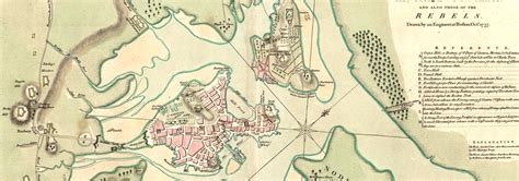 Historic Map Revolutionary War Maps Of Boston And Massachusetts