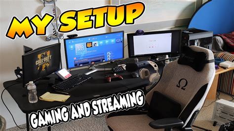 My Setup My Gaming And Streaming Gear Youtube