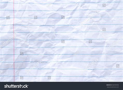Wrinkled Lined Paper Stock Photos Images And Photography Shutterstock