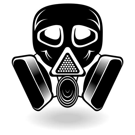 vector for free use gas mask vector