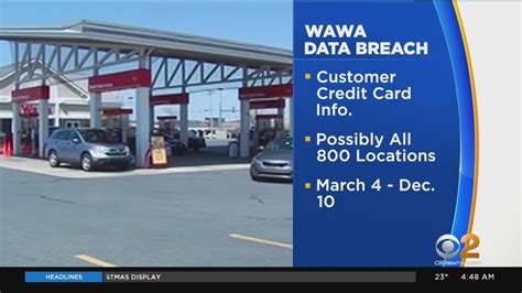 Wawa Reports Customer Data Breach Youtube