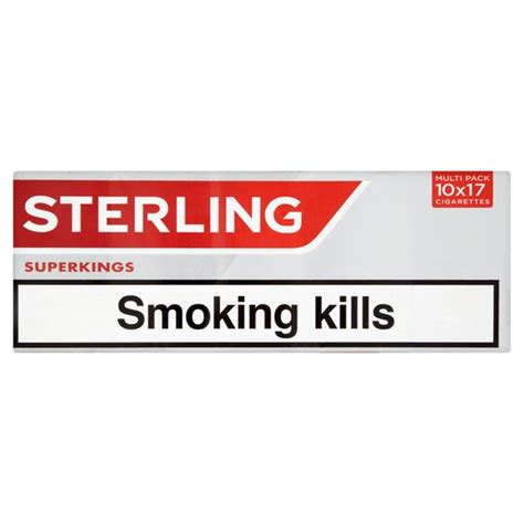 Sterling Superking Original Red 200 Pack Tesco Groceries